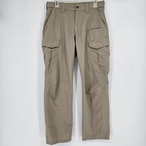 5.11 Tactical Pants Mens 32 x‎ 30 Ripstop Utility Cargo Tan Beige Outdoors Work